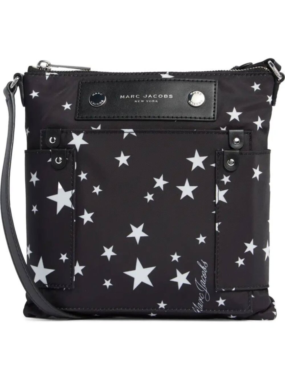 Marc Jacobs Star Print Preppy Nylon Swing Pack Bag